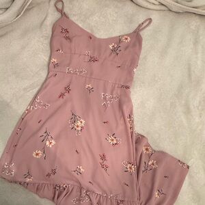 Altar’d State purple floral dress